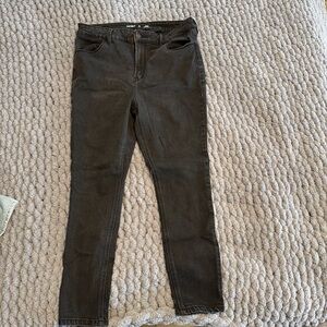 Old Navy Dark Gray Super-Skinny Jeans